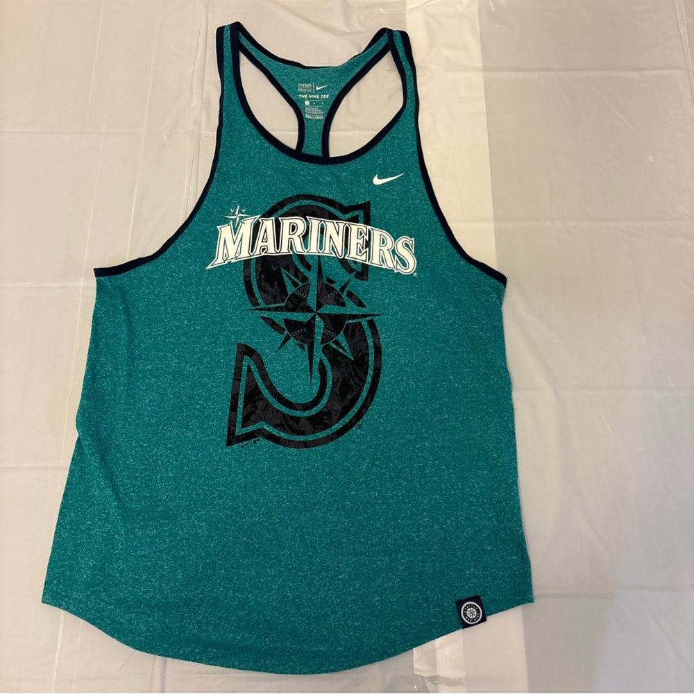 Nike Women's Teal Mariners Tank Top